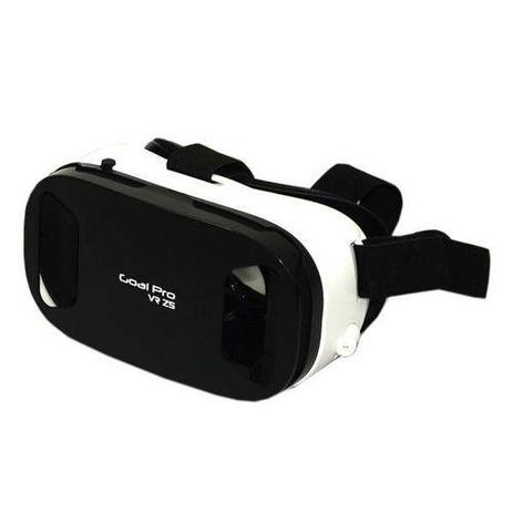 Óculos de Realidade Virtual 3D Goal Pro VR Z5 com Fone de Ouvido - Preto/Branco - Mox Menor preço em Óculos de Realidade Virtual 3D Goal Pro VR Z5 com Fone de Ouvido - Preto/Branco - Mox