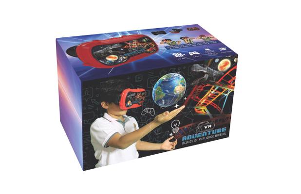 Menor preço em Óculos De Realidade Virtual - Vr Adventure Vr Box 360º - Planet kids