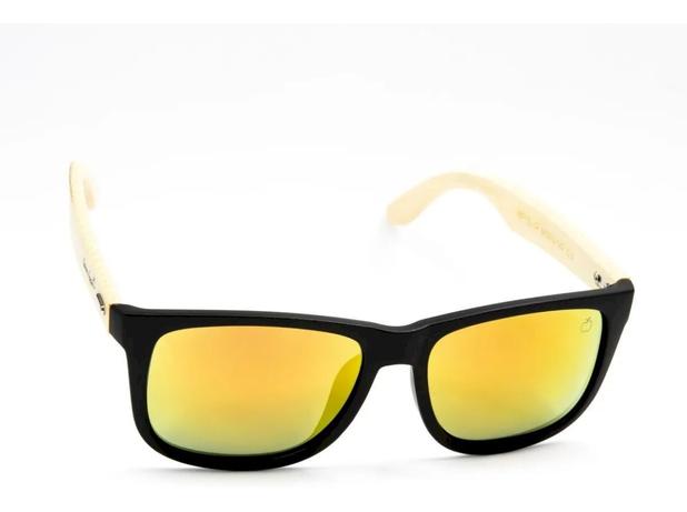 Óculos De Sol GreenA Quadrado Masculino Bambú Amarelo - Óculos de Sol -  Magazine Luiza
