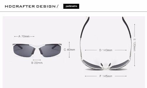 Óculos De Sol Hdcrafter Masculino Aviador Original Marrom Menor preço em Óculos De Sol Hdcrafter Masculino Aviador Original Marrom