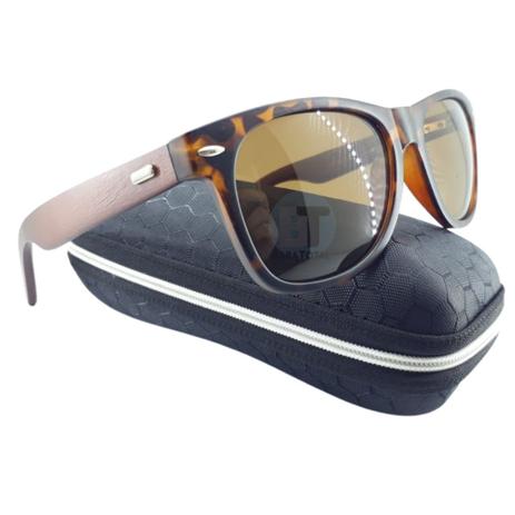 Oculos de Sol Quadrado Armação Bambu Protecao Uv Solar Estiloso - Baratotal Store Menor preço em Oculos de Sol Quadrado Armação Bambu Protecao Uv Solar Estiloso - Baratotal Store