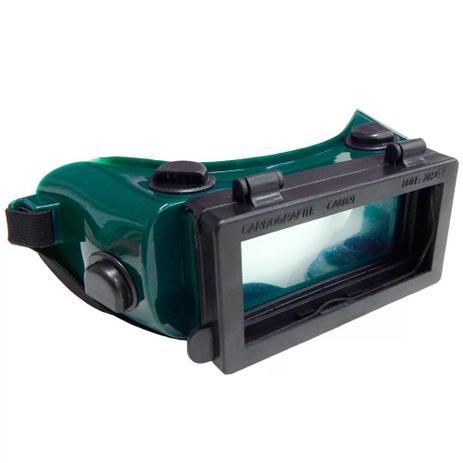 Óculos De Solda Cg 500 Com Visor Articulado Carbografite Menor preço em Óculos De Solda Cg 500 Com Visor Articulado Carbografite