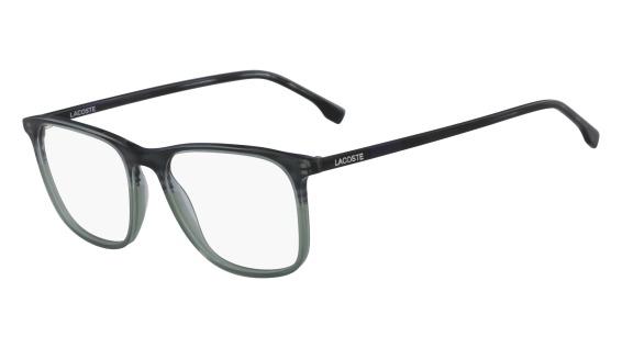 Menor preço em Óculos Lacoste L2823 315 Verde Striped Lente Tam 52
