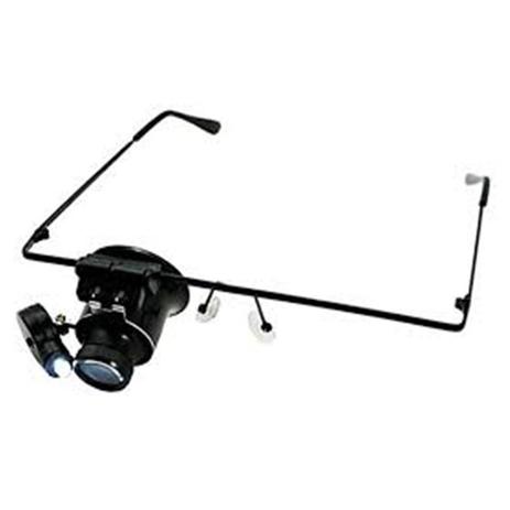 Oculos lupa de cabeça pala com iluminacao led e zoom 20x articulavel joajeiro, geologia e ourives - Faça resolva Menor preço em Oculos lupa de cabeça pala com iluminacao led e zoom 20x articulavel joajeiro, geologia e ourives - Faça resolva