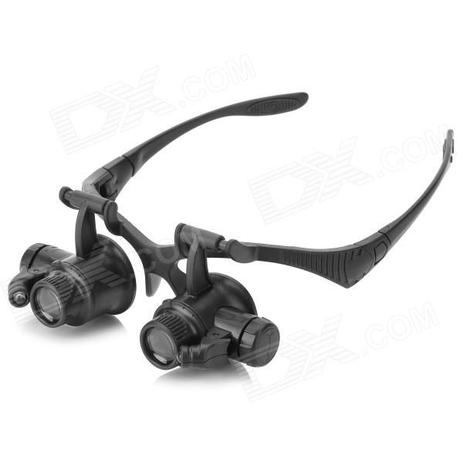 Oculos lupa de cabeca profissional jogo de 4 lentes com iluminacao led aumento de ate 25x - Faça resolva Menor preço em Oculos lupa de cabeca profissional jogo de 4 lentes com iluminacao led aumento de ate 25x - Faça resolva