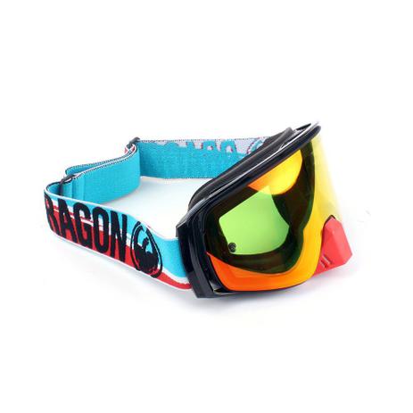 Óculos Motocross Dragon NFX2 Shot - Lente Amarela/Vermelha + Tear-Off com 10 unidades Menor preço em Óculos Motocross Dragon NFX2 Shot - Lente Amarela/Vermelha + Tear-Off com 10 unidades