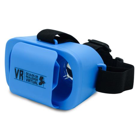 Óculos realidade virtual 3d mini azul 015-0045 - Chip sce Menor preço em Óculos realidade virtual 3d mini azul 015-0045 - Chip sce