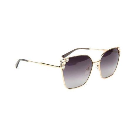 Óculos Solar Ana Hickmann AH3205 04B Dourado Metal Lente Cinza Degradê Medidas 60-16-145 Menor preço em Óculos Solar Ana Hickmann AH3205 04B Dourado Metal Lente Cinza Degradê Medidas 60-16-145