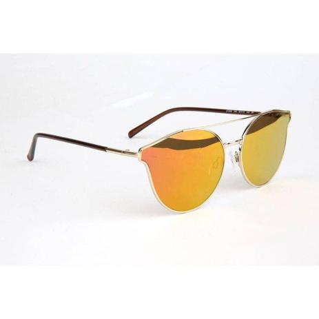 Óculos Solar Feminino Atitude Modelo AT3202 04A Dourado Metal Lente Amarela Medidas 62-15-145 Menor preço em Óculos Solar Feminino Atitude Modelo AT3202 04A Dourado Metal Lente Amarela Medidas 62-15-145