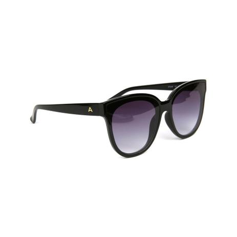 Óculos Solar Feminino Atitude Modelo AT5409 A01 Preto Brilho Lente Degradê Medidas 64-16-152 Menor preço em Óculos Solar Feminino Atitude Modelo AT5409 A01 Preto Brilho Lente Degradê Medidas 64-16-152