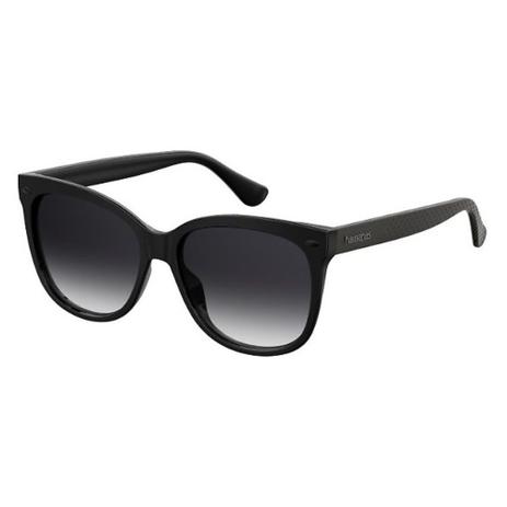Óculos Solar Feminino Havaianas Modelo Sahy QFU 569O Preto Quadrado L Cinza Medidas 56-16-145 Menor preço em Óculos Solar Feminino Havaianas Modelo Sahy QFU 569O Preto Quadrado L Cinza Medidas 56-16-145