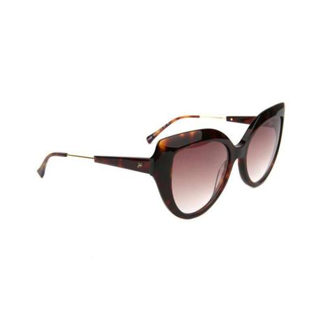 Óculos Solar Hickmann Eyewear Modelo HI9086 G21 Tartaruga Lente Degradê Medidas 56-18-143 Menor preço em Óculos Solar Hickmann Eyewear Modelo HI9086 G21 Tartaruga Lente Degradê Medidas 56-18-143