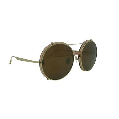 Óculos Solar Hickmann Eyewear Modelo HIC3010B 04A Oval Dourado Medidas 140-145 Menor preço em Óculos Solar Hickmann Eyewear Modelo HIC3010B 04A Oval Dourado Medidas 140-145