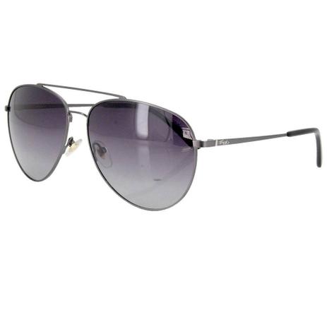 Óculos Solar Masculino Fox Aviador Modelo FOX192 C2 Grafite Lente Roxo Polarizado Medidas 61-13-138 Menor preço em Óculos Solar Masculino Fox Aviador Modelo FOX192 C2 Grafite Lente Roxo Polarizado Medidas 61-13-138