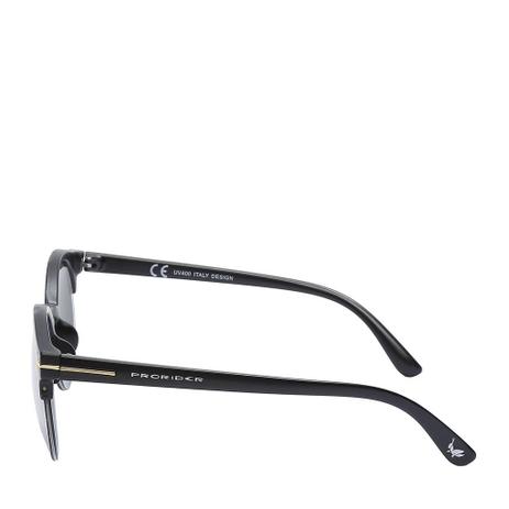 Menor preço em Óculos Solar Prorider Preto Fosco e dourado com lente gradiente YD1608C4