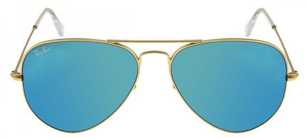 Óculos Solar Ray-Ban RB3025 -112/4L - Aviador-Dourado Fosco - Ray ban Menor preço em Óculos Solar Ray-Ban RB3025 -112/4L - Aviador-Dourado Fosco - Ray ban