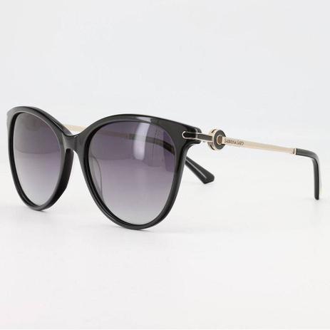 Óculos Solar Sabrina Sato Modelo SS443 C1 Preto Acetato L Polarizado Tamanho 56-18-140 Menor preço em Óculos Solar Sabrina Sato Modelo SS443 C1 Preto Acetato L Polarizado Tamanho 56-18-140