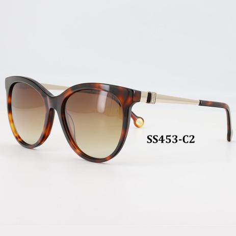 Óculos Solar Sabrina Sato Modelo SS453 C2 Tartaruga Acetato L Polarizado Medida 55-17-140 Menor preço em Óculos Solar Sabrina Sato Modelo SS453 C2 Tartaruga Acetato L Polarizado Medida 55-17-140