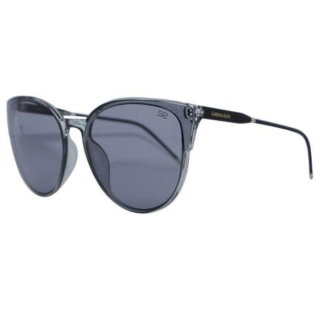 Óculos Solar Sabrina Sato Modelo SS6006 C3 Cinza Translúcido Acetato Medidas 63-15-145 Menor preço em Óculos Solar Sabrina Sato Modelo SS6006 C3 Cinza Translúcido Acetato Medidas 63-15-145