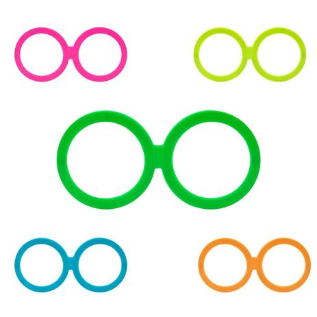 Óculos Zero Colorido Sem Lente 10 unidades - Festabox Menor preço em Óculos Zero Colorido Sem Lente 10 unidades - Festabox
