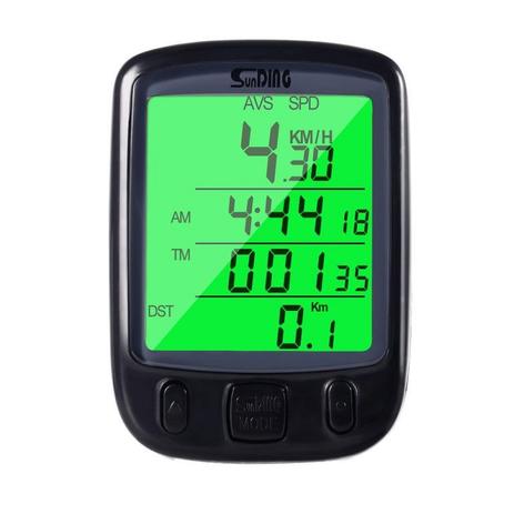 Odômetro Velocímetro Bike Bicicleta Cronometro Lcd Com Luz - Sunchip Menor preço em Odômetro Velocímetro Bike Bicicleta Cronometro Lcd Com Luz - Sunchip