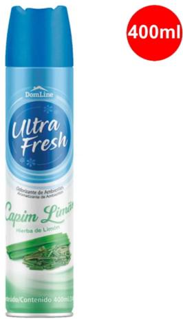 Odorizador aromatizante de ambientes 400ml capim limao - ultrafresh - ULTRA FRESH é boa?