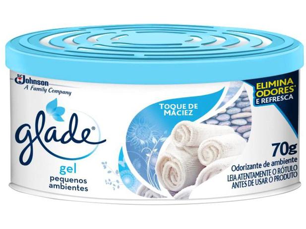 Odorizador de Ambiente Gel Glade 660839 - Toque de Maciez 70g Menor preço em Odorizador de Ambiente Gel Glade 660839 - Toque de Maciez 70g