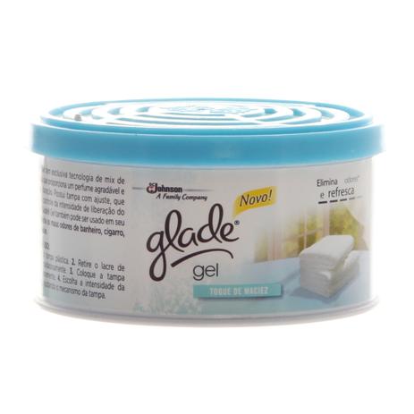 Odorizador de Ambientes em Gel Toque de Maciez 70g Glade Menor preço em Odorizador de Ambientes em Gel Toque de Maciez 70g Glade