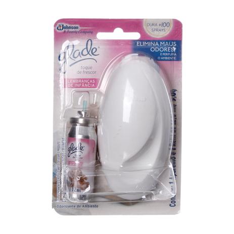 Odorizador de Ambientes Toque de Frescor Lembranças da Infância com 1 Aparelho + 1 Refil com 12ml Glade Menor preço em Odorizador de Ambientes Toque de Frescor Lembranças da Infância com 1 Aparelho + 1 Refil com 12ml Glade