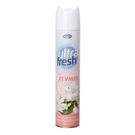 Odorizador de Ambientes Ultra Fresh Jasmin com 360ml Dom Line Menor preço em Odorizador de Ambientes Ultra Fresh Jasmin com 360ml Dom Line