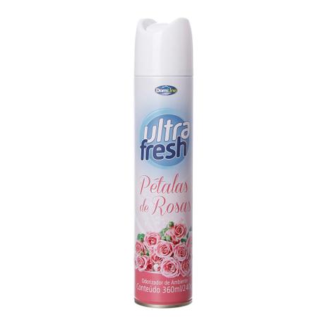 Odorizador de Ambientes Ultra Fresh Petalas de Rosas com 360ml Dom Line Menor preço em Odorizador de Ambientes Ultra Fresh Petalas de Rosas com 360ml Dom Line