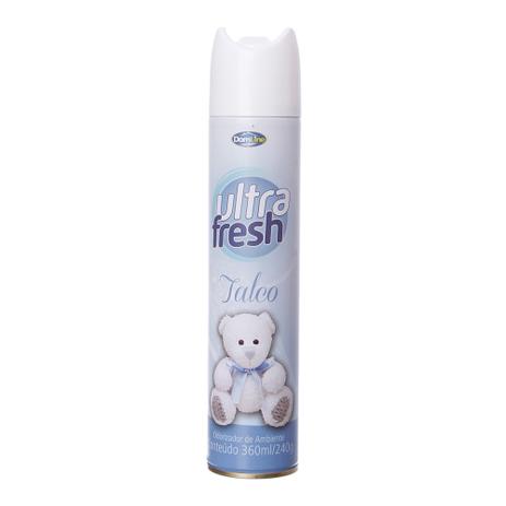 Odorizador de Ambientes Ultra Fresh Talco com 360ml Dom Line Menor preço em Odorizador de Ambientes Ultra Fresh Talco com 360ml Dom Line