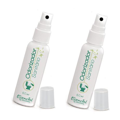 Odorizador Sanitário Bloqueador De Odores Privada Mau Cheiro Essencial by Hiroshima 60ml 2 Unid Menor preço em Odorizador Sanitário Bloqueador De Odores Privada Mau Cheiro Essencial by Hiroshima 60ml 2 Unid