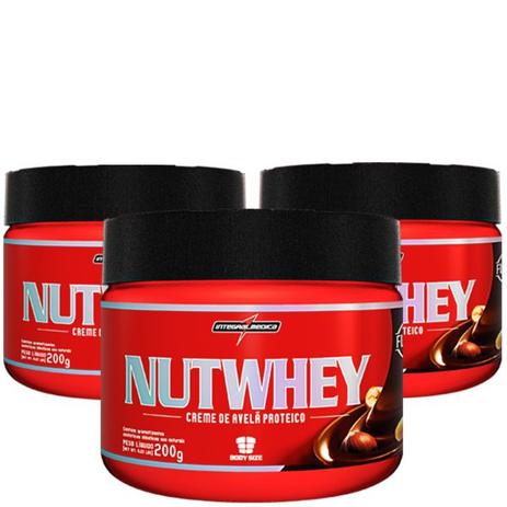 Oferta Pacote com 3x NutWhey Cream 200g - Integralmedica Menor preço em Oferta Pacote com 3x NutWhey Cream 200g - Integralmedica