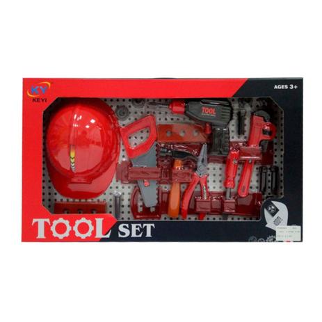 Oficina Criativa Kit Ferramenta com Capacete - Multilaser Menor preço em Oficina Criativa Kit Ferramenta com Capacete - Multilaser