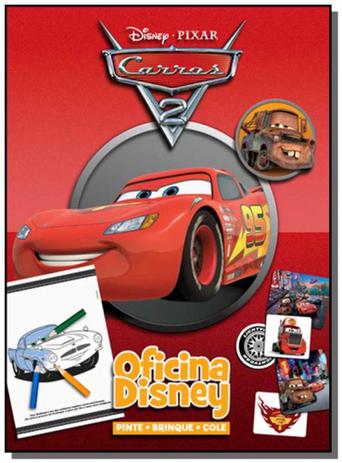 Oficina disney - carros - Dcl Menor preço em Oficina disney - carros - Dcl