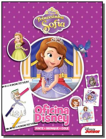 Oficina disney - princesinha sofia - Dcl Menor preço em Oficina disney - princesinha sofia - Dcl