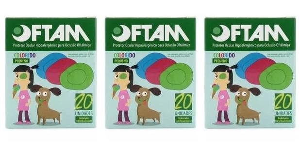 Oftan Protetor Ocular Infantil Colorido C/20 (Kit C/03) é boa?
