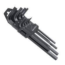 ogo chave hexagonal allen 1,5-10,0mm tipo L curta cromo vanádio com 9 peças - Vonder Menor preço em ogo chave hexagonal allen 1,5-10,0mm tipo L curta cromo vanádio com 9 peças - Vonder
