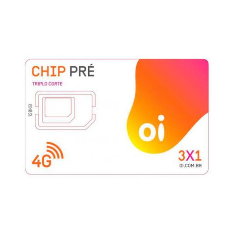 Oi Chip Triplo RJ/ES - DDDs 21, 22, 24, 27, 28 Menor preço em Oi Chip Triplo RJ/ES - DDDs 21, 22, 24, 27, 28