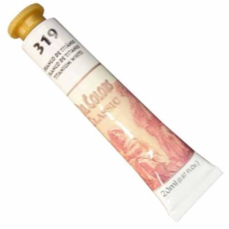 Oil colors 20ml branco titanio-141230319 - Acrilex Menor preço em Oil colors 20ml branco titanio-141230319 - Acrilex