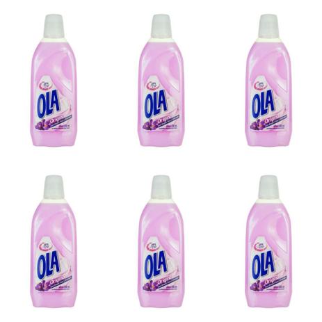Ola Original Lava Roupas 500ml (Kit C/06) Menor preço em Ola Original Lava Roupas 500ml (Kit C/06)