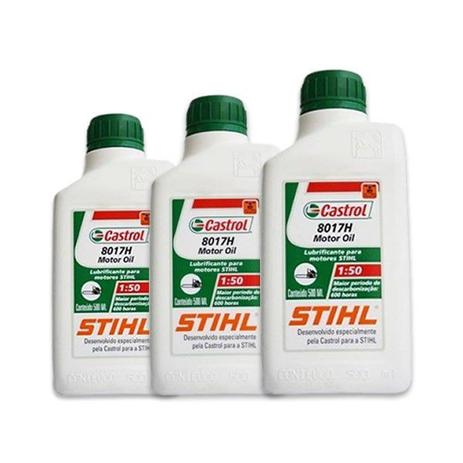 Oleo Castrol 8017h Stihl 500ml Menor preço em Oleo Castrol 8017h Stihl 500ml
