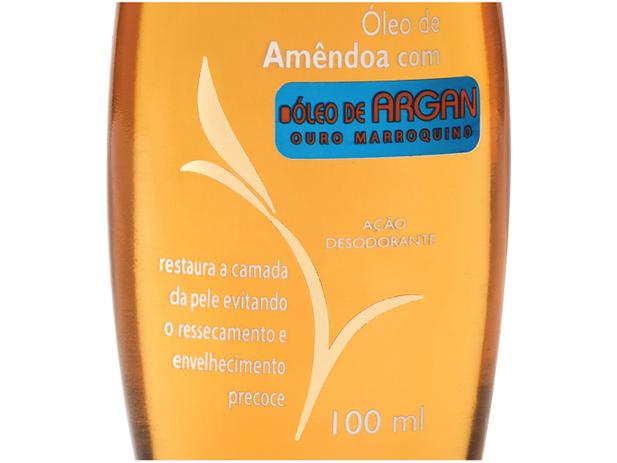 Óleo de Amêndoas com Óleo de Argan Corporal - Nova Muriel 100ml