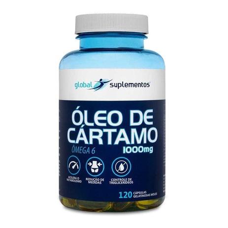 Óleo de Cártamo 120 Cápsulas - Global Suplementos Menor preço em Óleo de Cártamo 120 Cápsulas - Global Suplementos