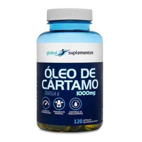 Menor preço em Óleo de Cártamo 120 Cápsulas - Global Suplementos