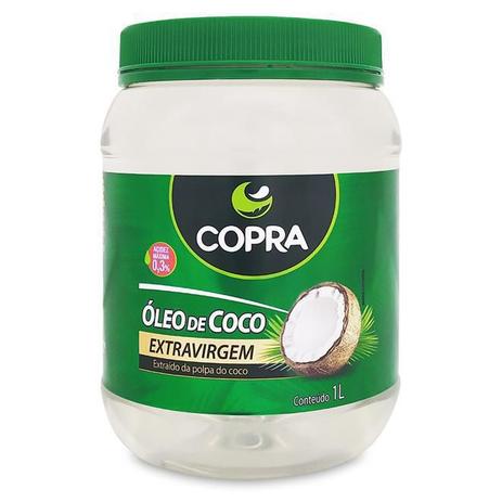 Óleo De Coco Extra Virgem 1 Litro - Copra Menor preço em Óleo De Coco Extra Virgem 1 Litro - Copra