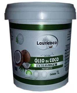 Óleo de Coco Extra Virgem 1 Litro - Lauricoco Menor preço em Óleo de Coco Extra Virgem 1 Litro - Lauricoco