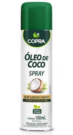 Óleo de Coco Sem sabor Spray 100ml - Copra Menor preço em Óleo de Coco Sem sabor Spray 100ml - Copra