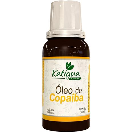 Oleo de copaiba 30 ml katigua nature Menor preço em Oleo de copaiba 30 ml katigua nature